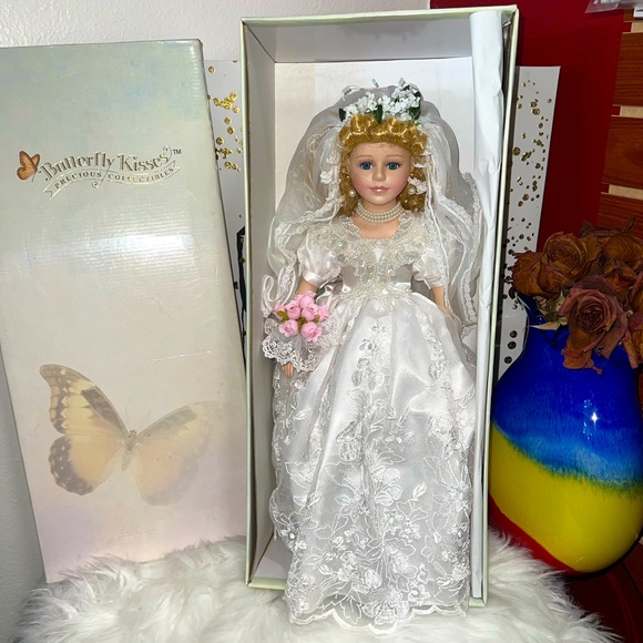 Toys Butterfly Kisses Precious Collectibles Bride Doll Poshmark